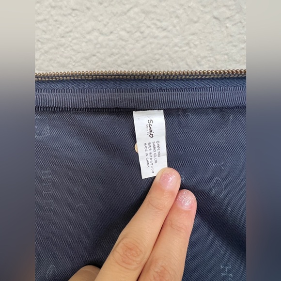 Sanrio Hello Kitty Denim Suitcase Carry On - Picture 13 of 16